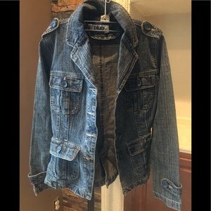 PLUGG DEMIN CROP JACKET